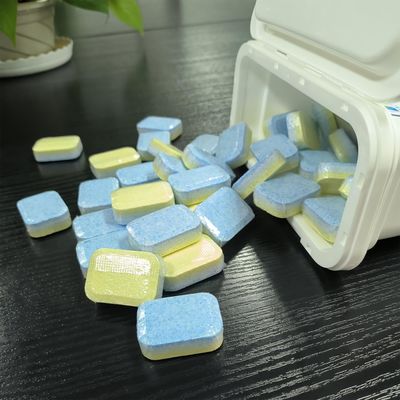 Одноразовые таблетки для кухонной посудомоечной машины для удаления масляных пятен и легкого очищения